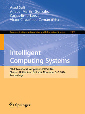 cover image of Intelligent Computing Systems